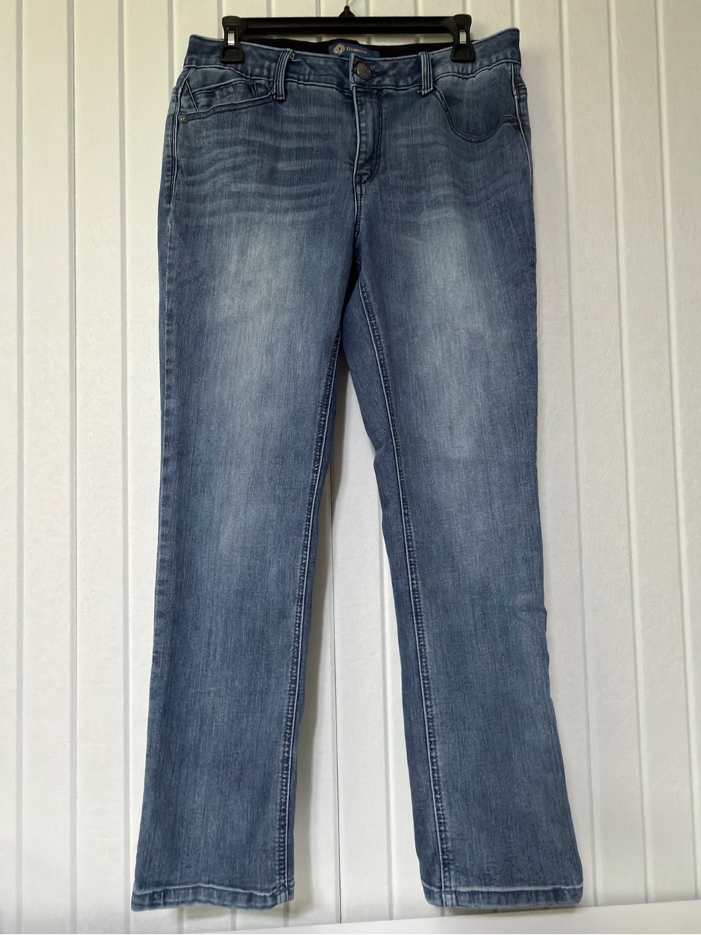 Democracy Light Blue Straight Leg Jeans - 8P